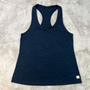Vuori Womens Large Navy Blue Tank Top Racerback Athletic Shirt